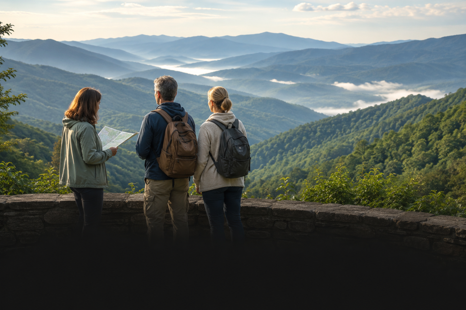Scenic Gatlinburg vacation combining downtown and Great Smoky Mountains experiences